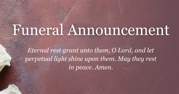 Funeral Mass-Courtney Hodges