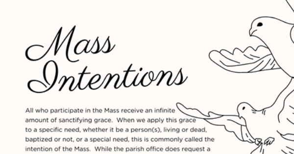 Mass Intentions